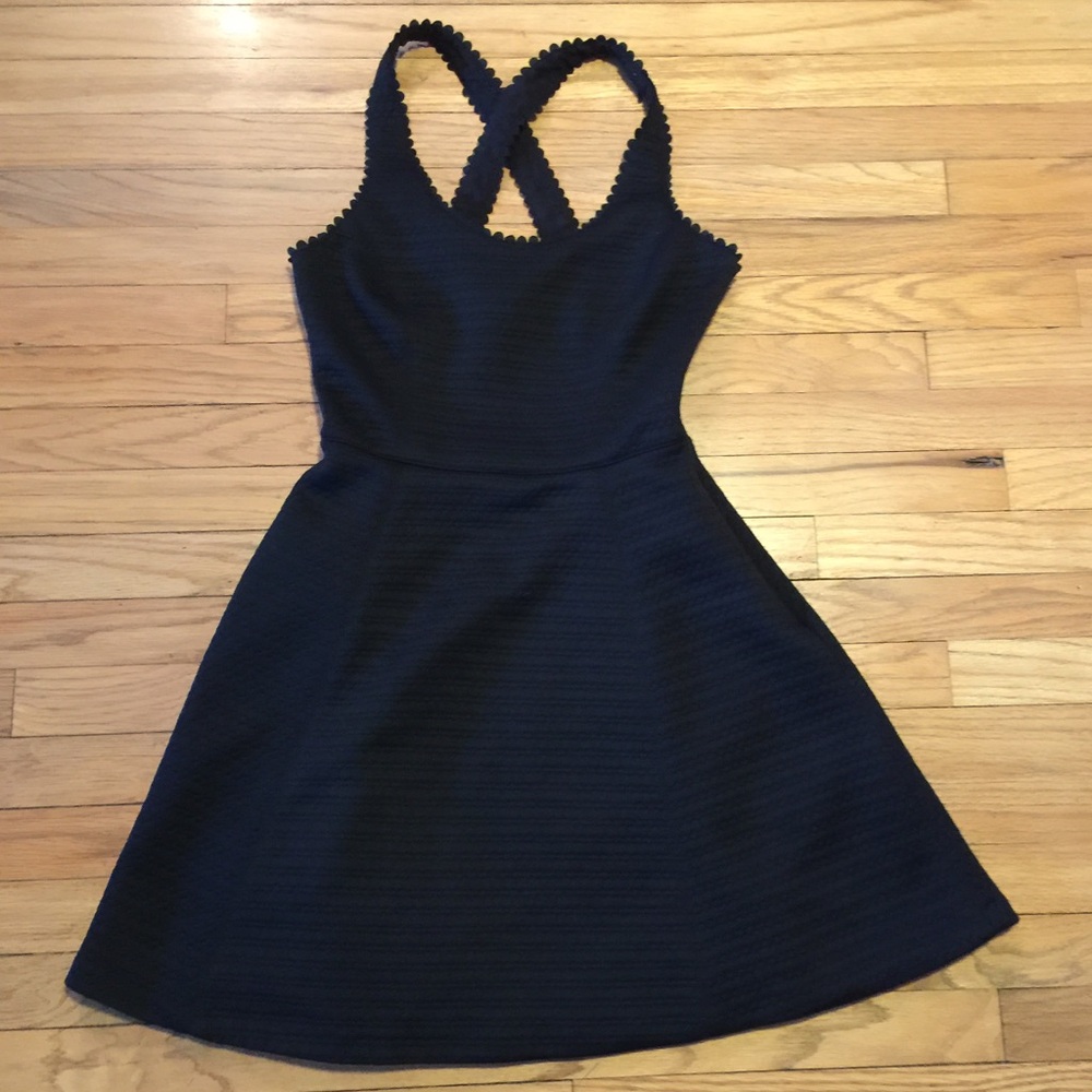 Club Monaco Black Mini Dress